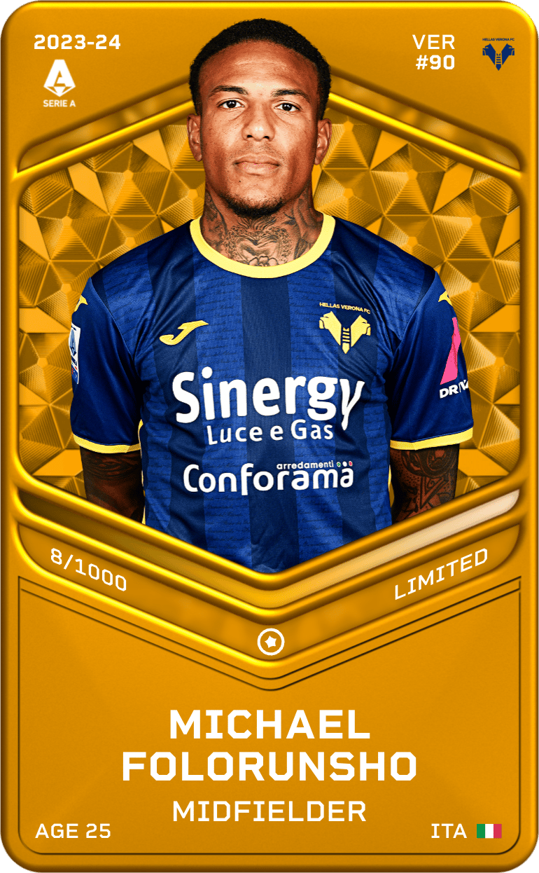 Michael Folorunsho 2023-24 • Limited 8/1000