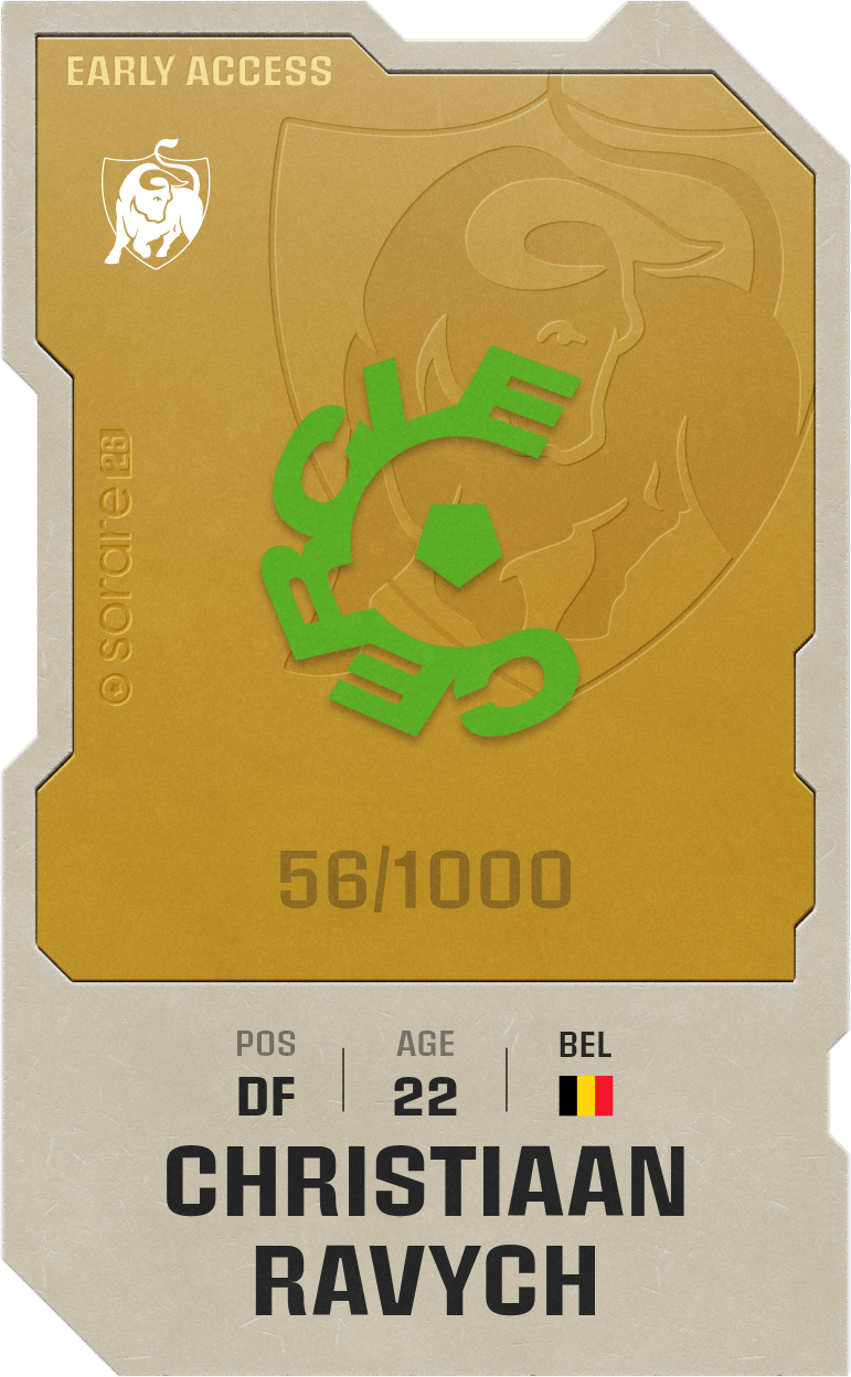 Christiaan Ravych 2025-26 • Limited 56/1000