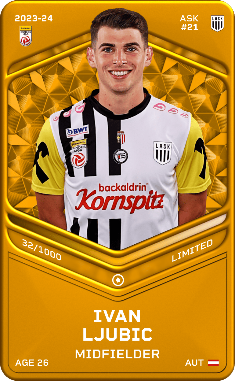 Ivan Ljubic 2023-24 • Limited 32/1000