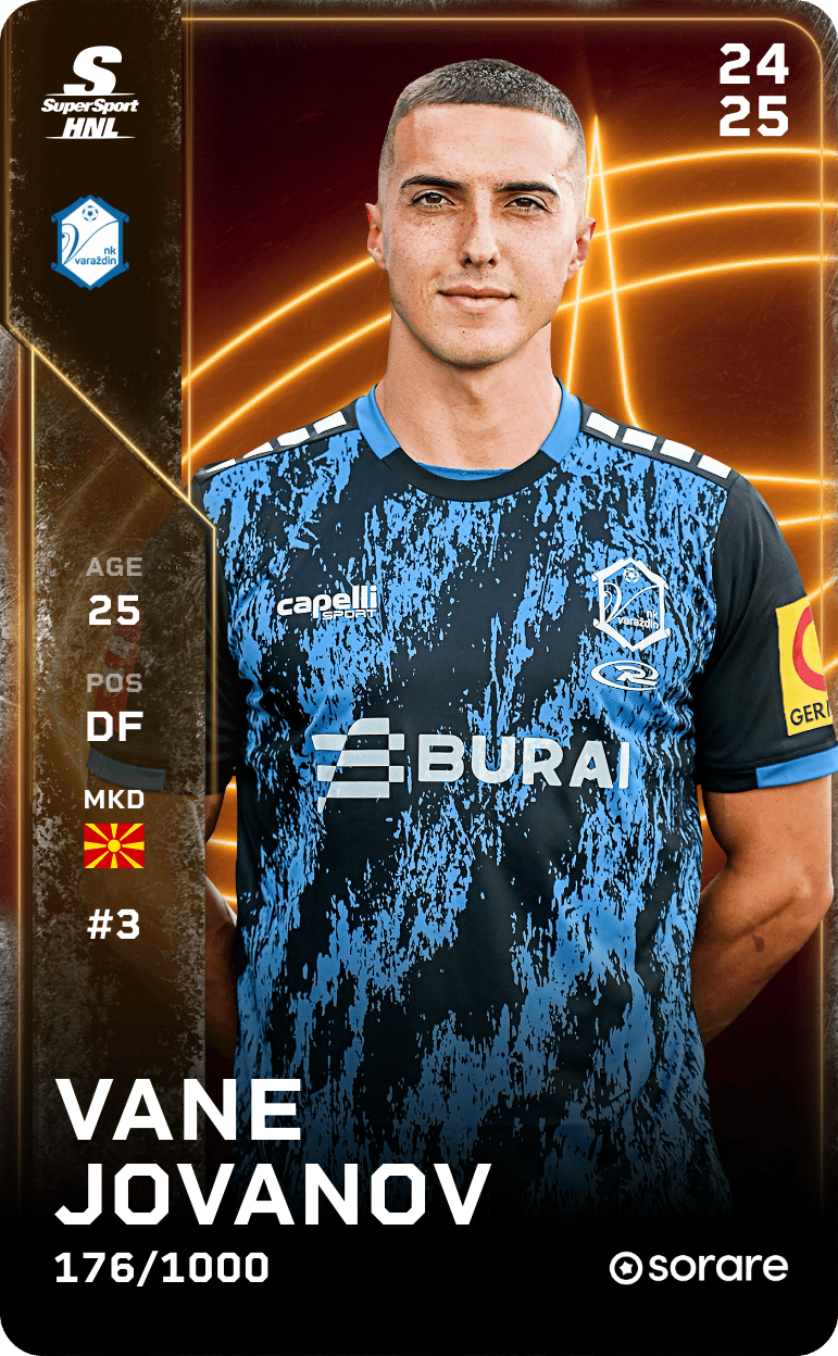 Vane Jovanov 2024-25 • Limited 176/1000