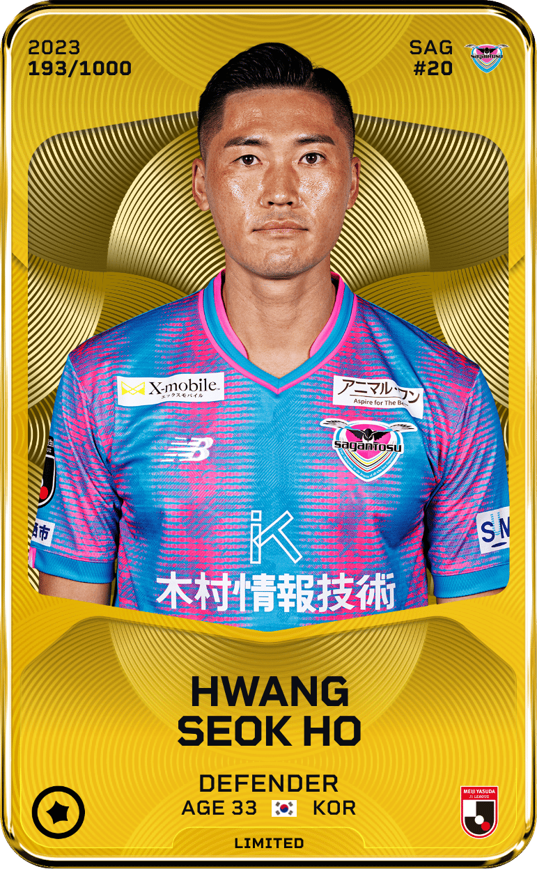 HWANG Seok Ho 2023-24 • Limited 193/1000