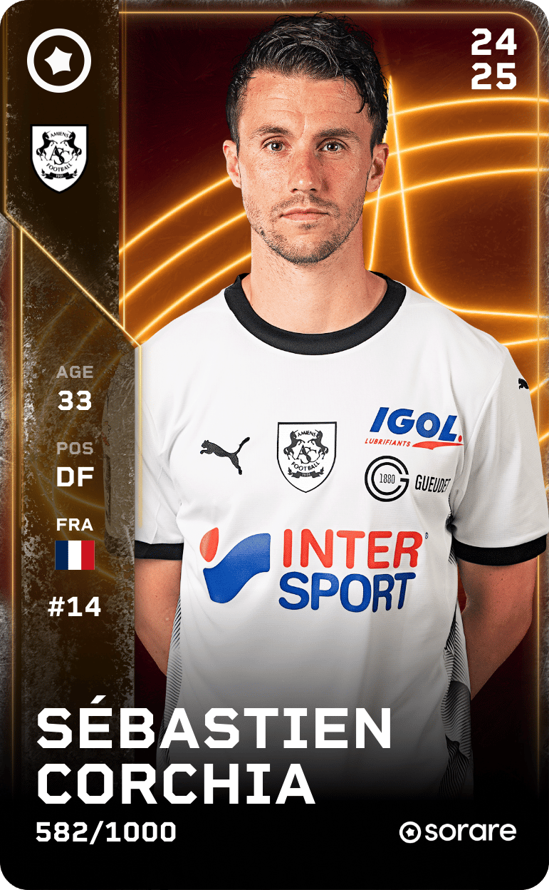 Sébastien Corchia 2024-25 • Limited 582/1000