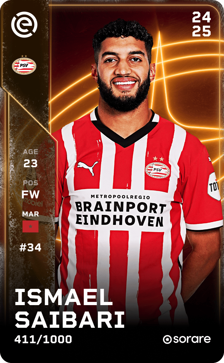 Ismael Saibari 2024-25 • Limited 411/1000