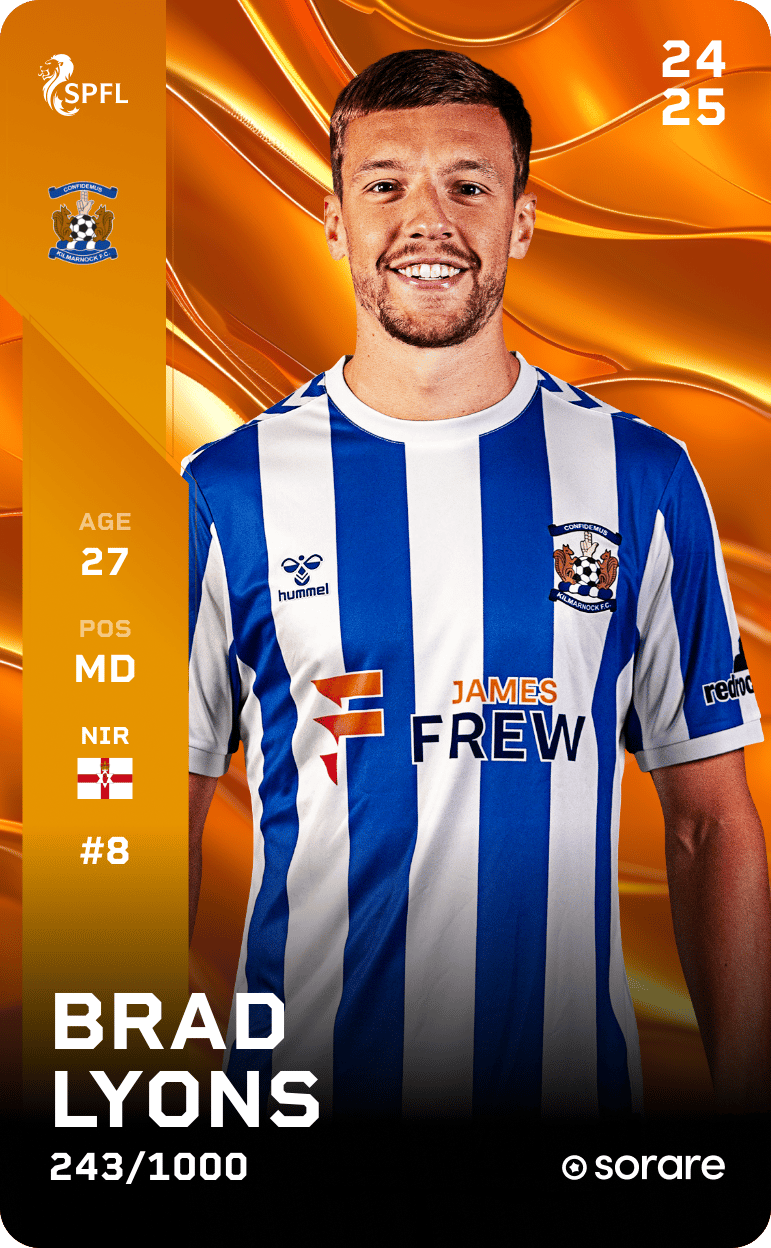 Brad Lyons 2024-25 • Limited 243/1000