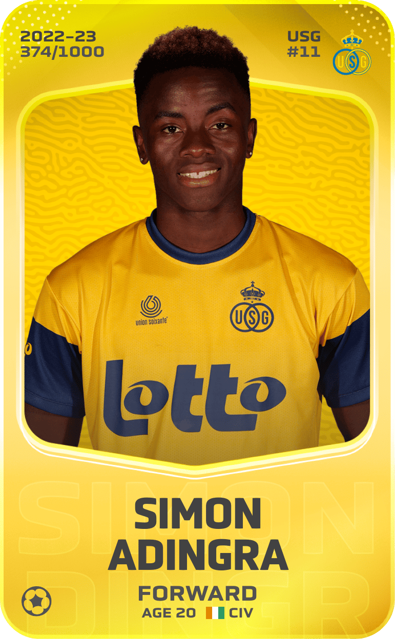 Simon Adingra 2022-23 • Limited 374/1000