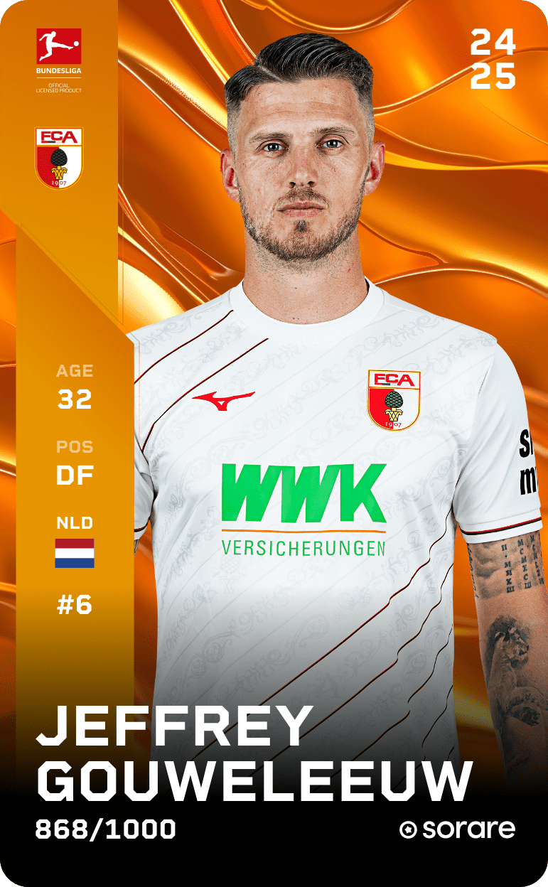 Jeffrey Gouweleeuw 2024-25 • Limited 868/1000