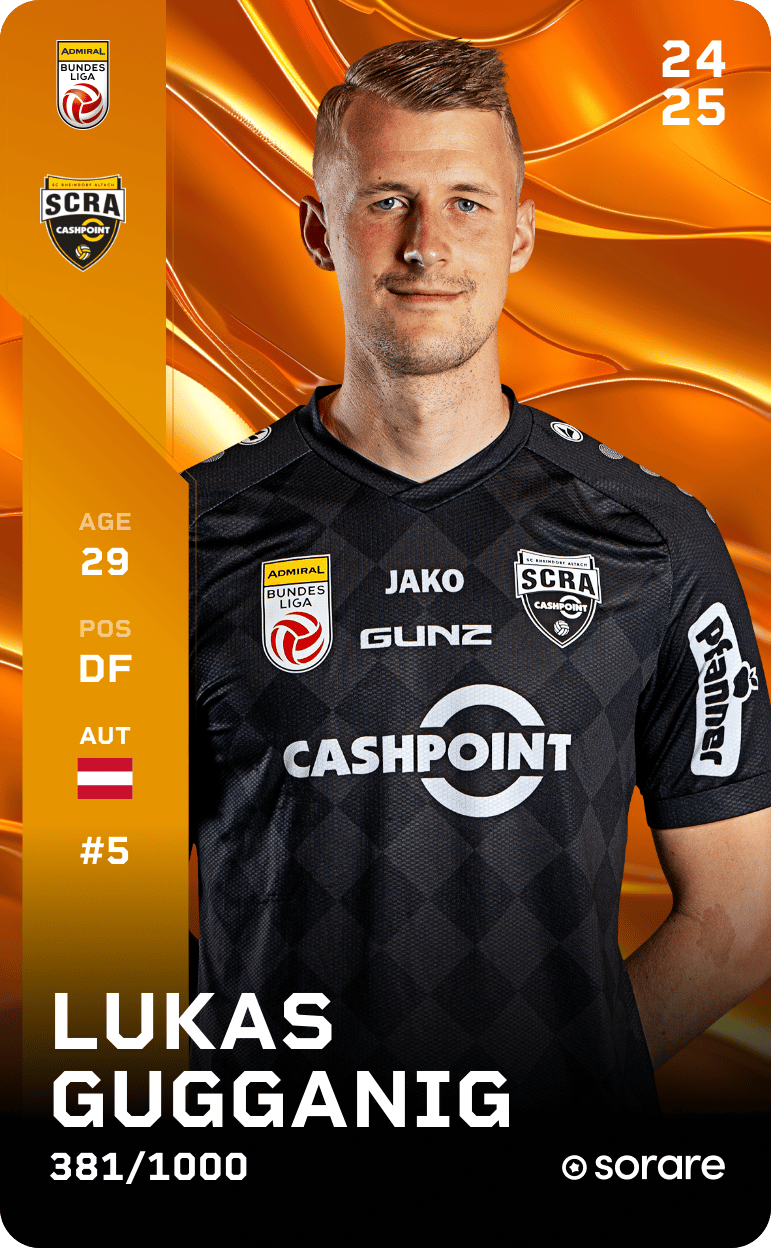 Lukas Gugganig 2024-25 • Limited 381/1000