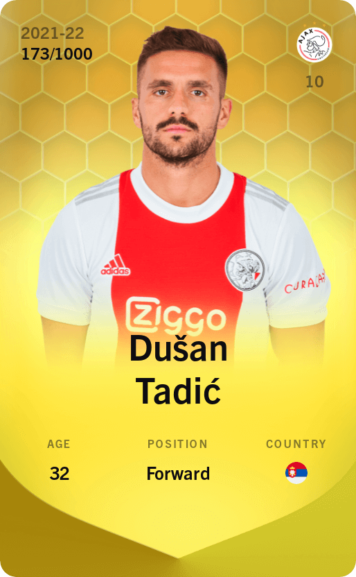 Dušan Tadić 2021-22 • Limited 173/1000