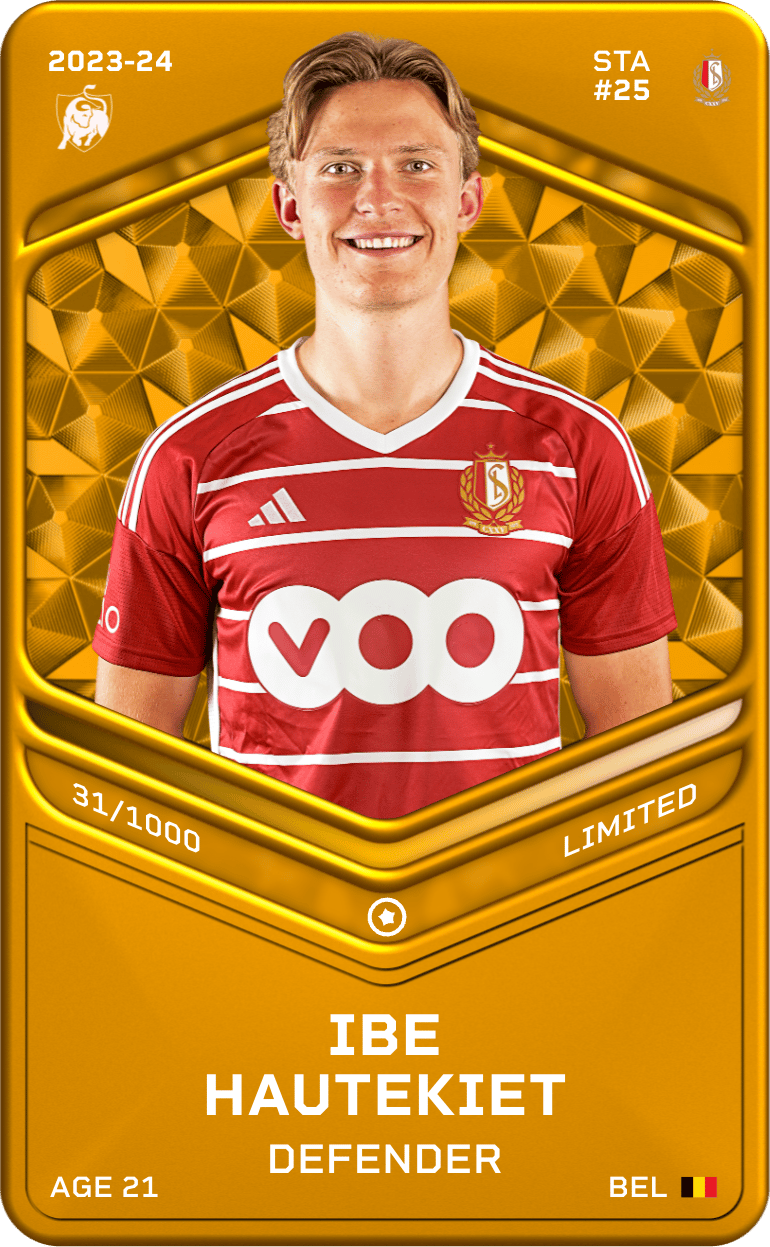 Ibe Hautekiet 2023-24 • Limited 31/1000