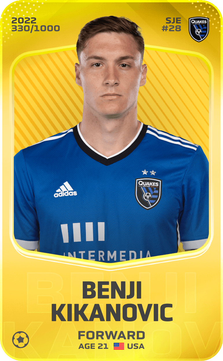 Benji Kikanovic 2022-23 • Limited 330/1000