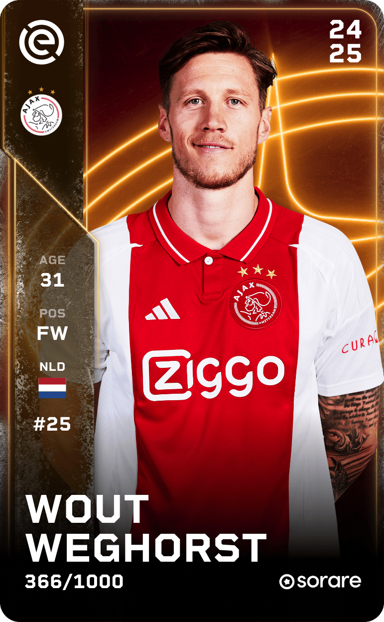 Wout Weghorst 2024-25 • Limited 366/1000