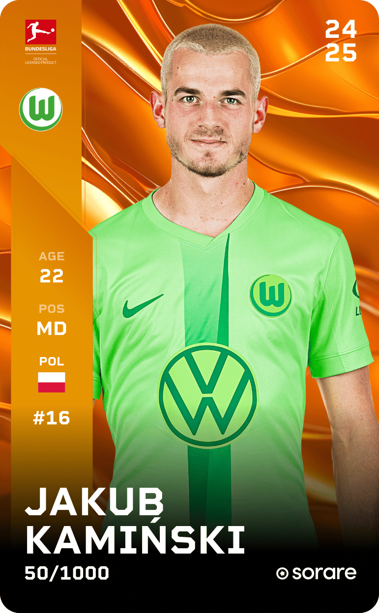 Jakub Kamiński 2024-25 • Limited 50/1000