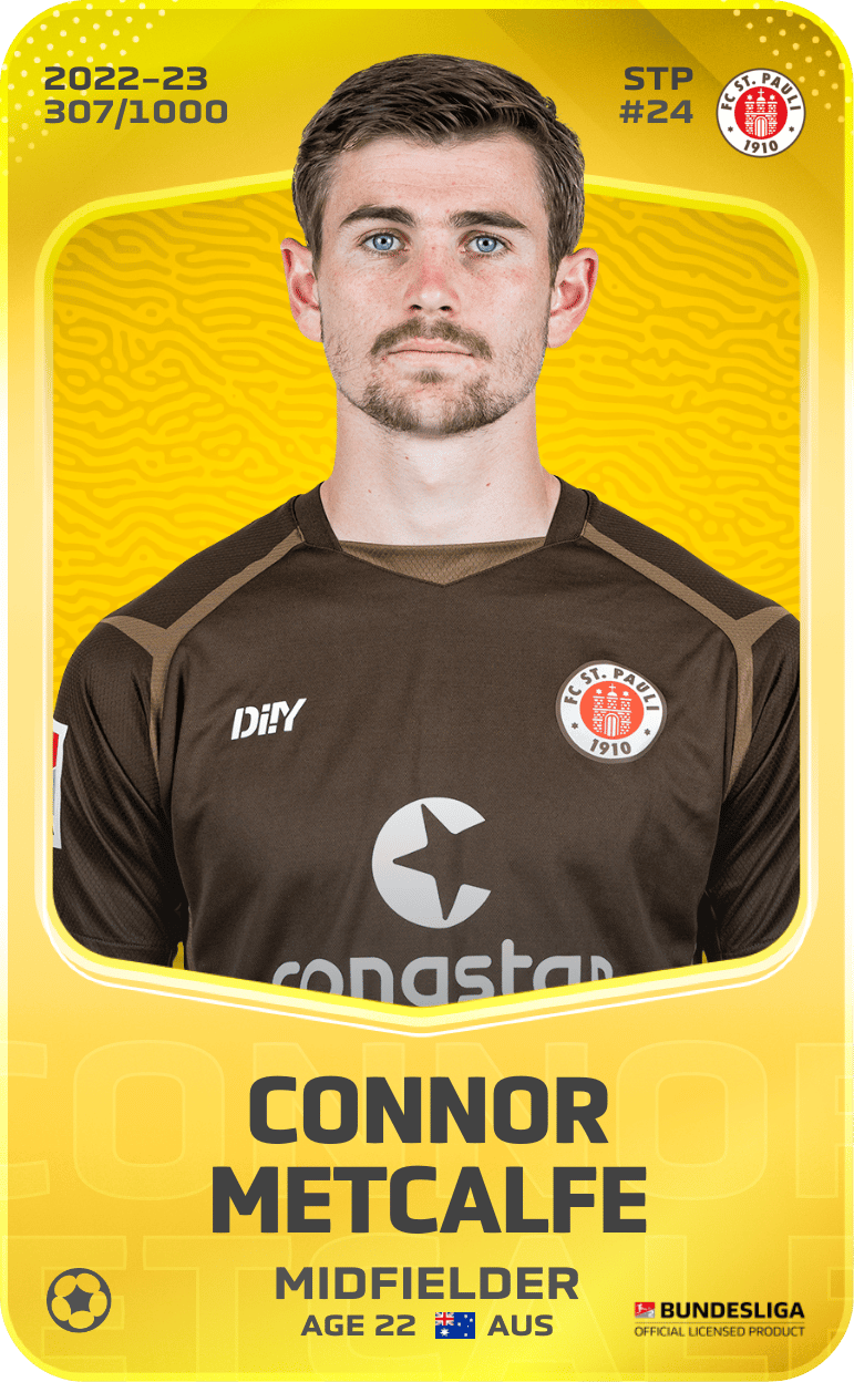 Connor Metcalfe 2022-23 • Limited 307/1000