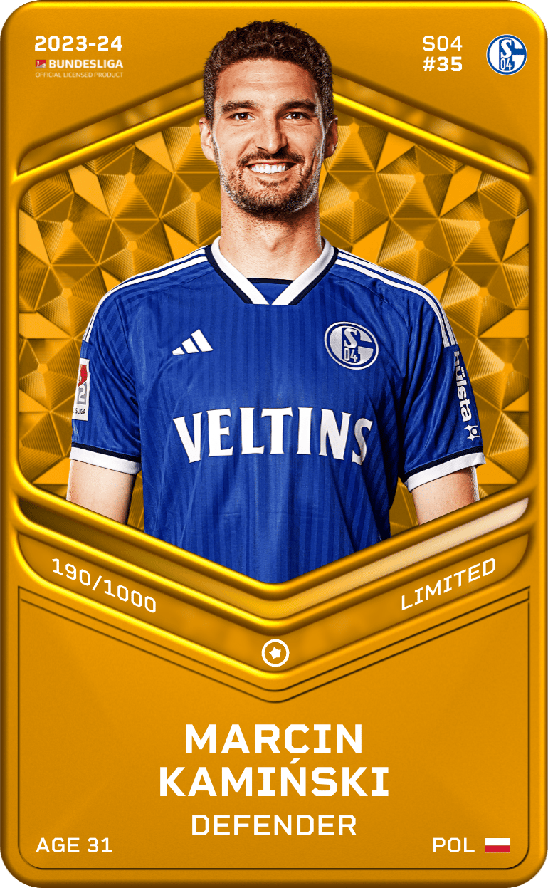 Marcin Kamiński 2023-24 • Limited 190/1000