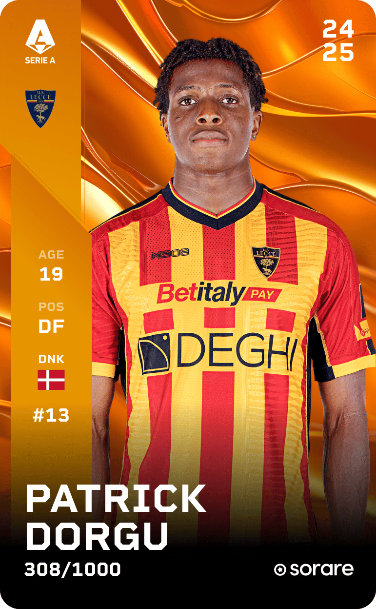 Patrick Dorgu 2024-25 • Limited 308/1000