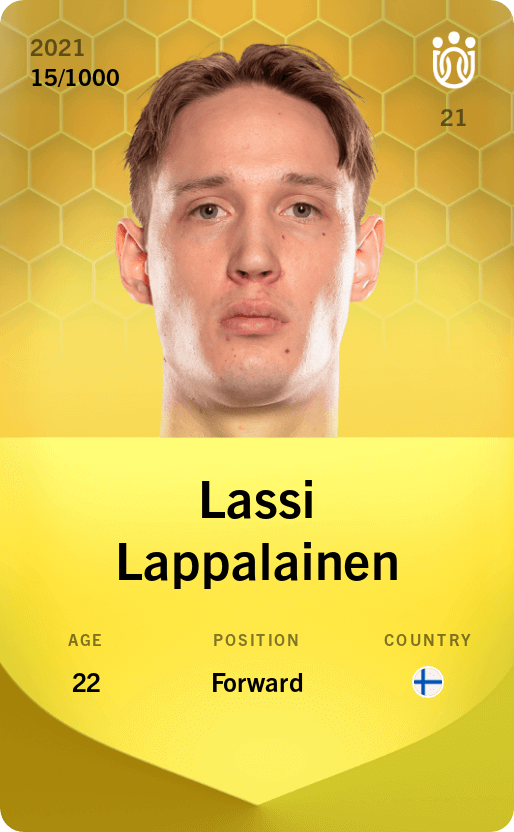 Lassi Lappalainen 2021-22 • Limited 15/1000