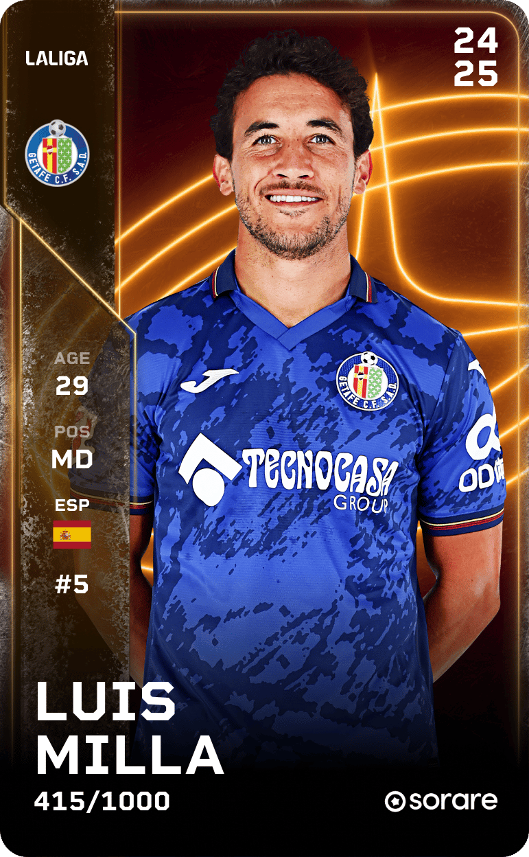Luis Milla 2024-25 • Limited 415/1000