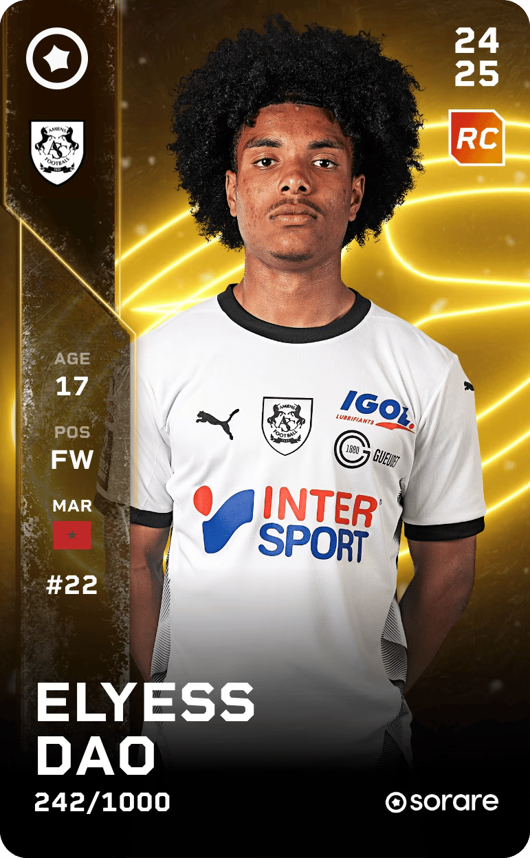 Elyess Dao 2024-25 • Limited 242/1000