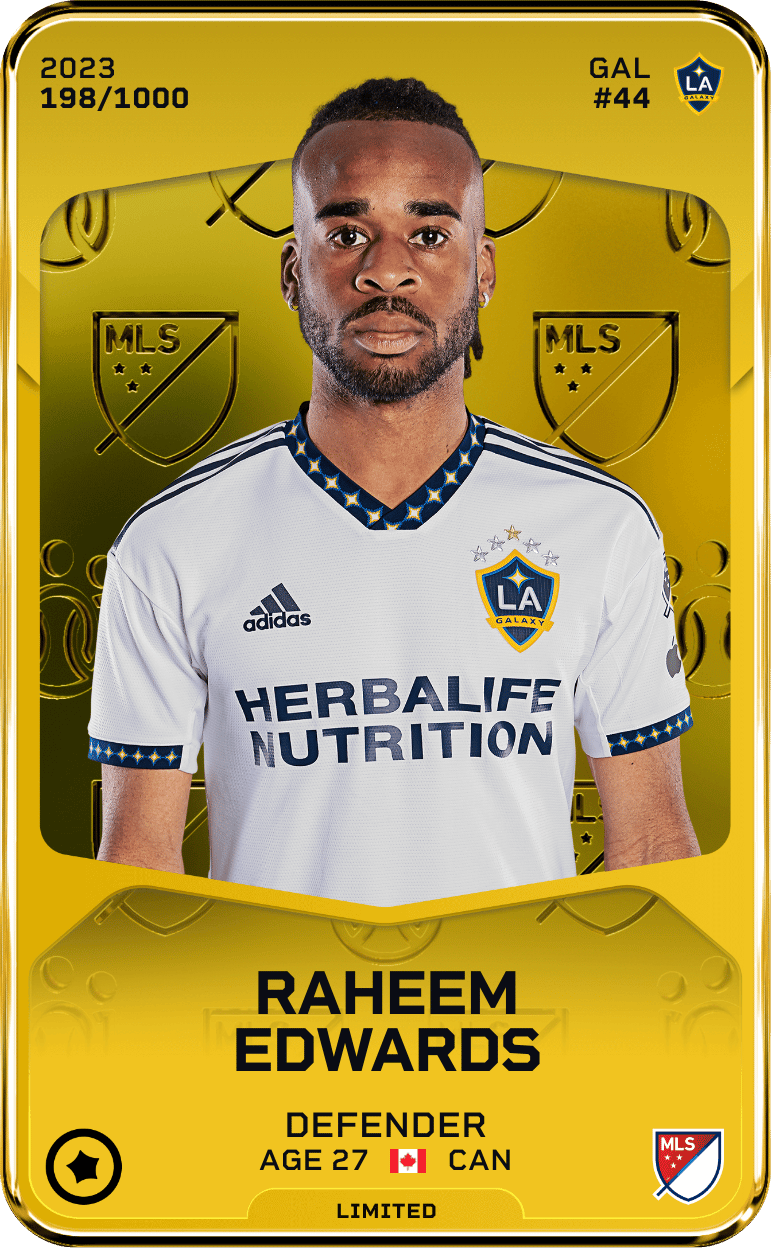 Raheem Edwards 2023-24 • Limited 198/1000