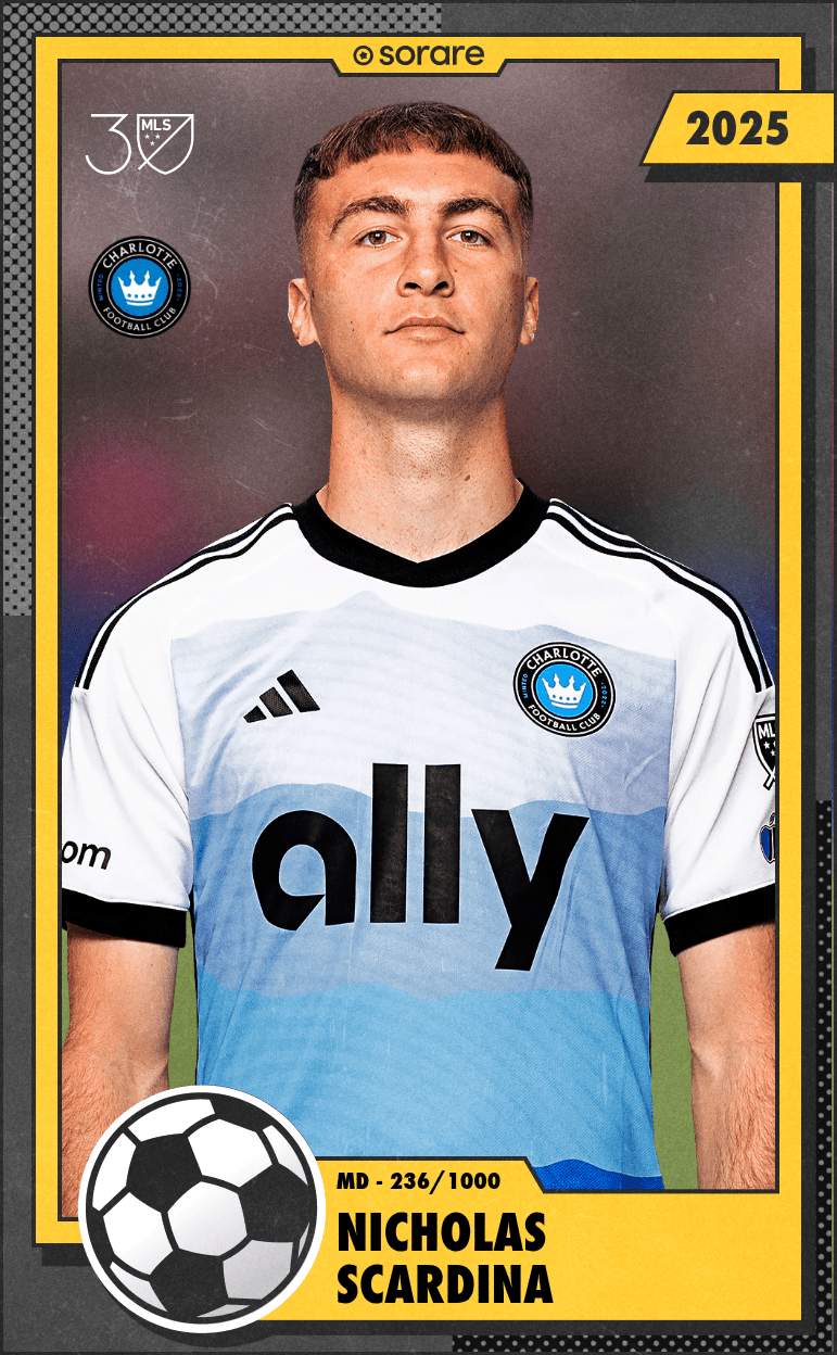 Nick Scardina 2025-26 • Limited 236/1000