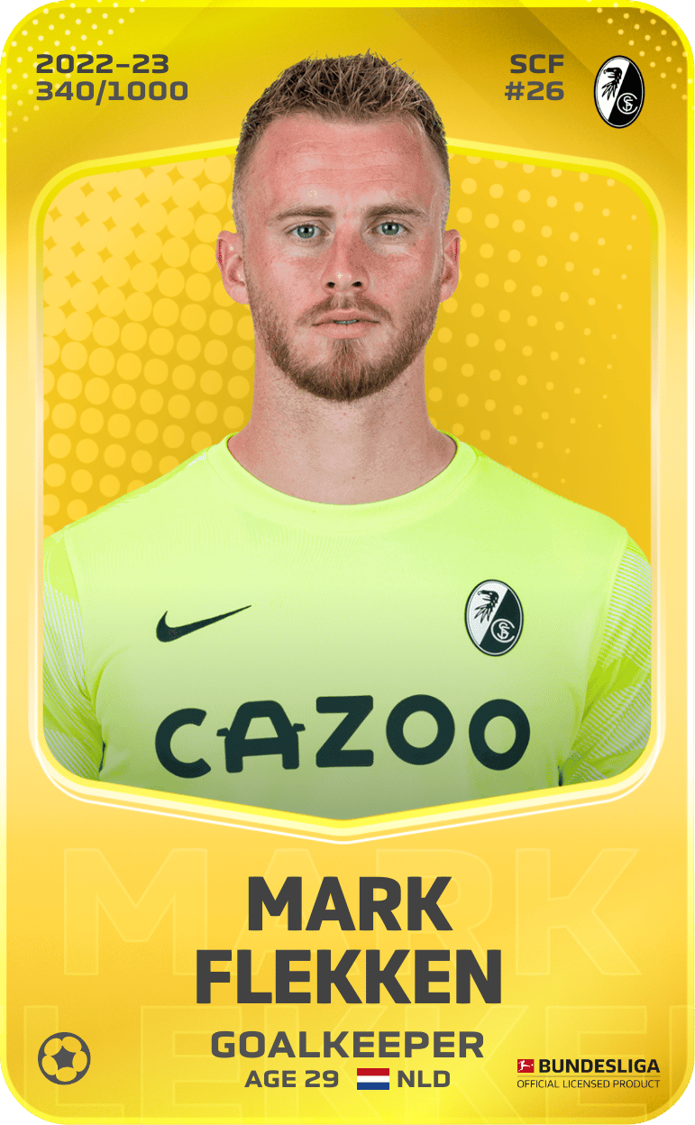 Mark Flekken 2022-23 • Limited 340/1000