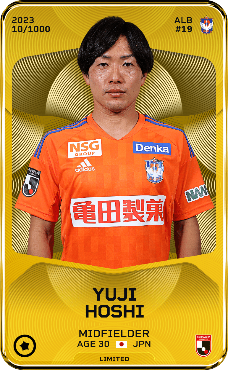Yuji Hoshi 2023-24 • Limited 10/1000