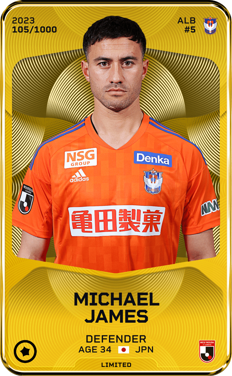 MICHAEL JAMES 2023-24 • Limited 105/1000