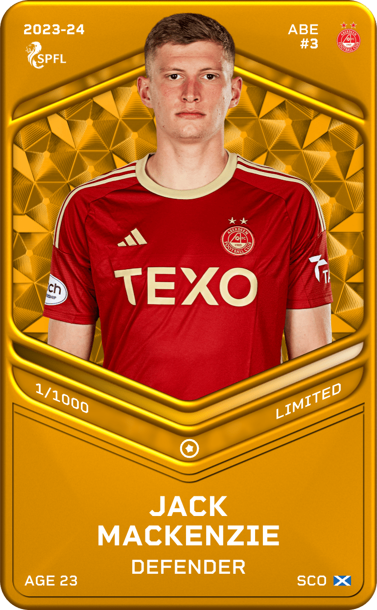 Jack MacKenzie 2023-24 • Limited 1/1000