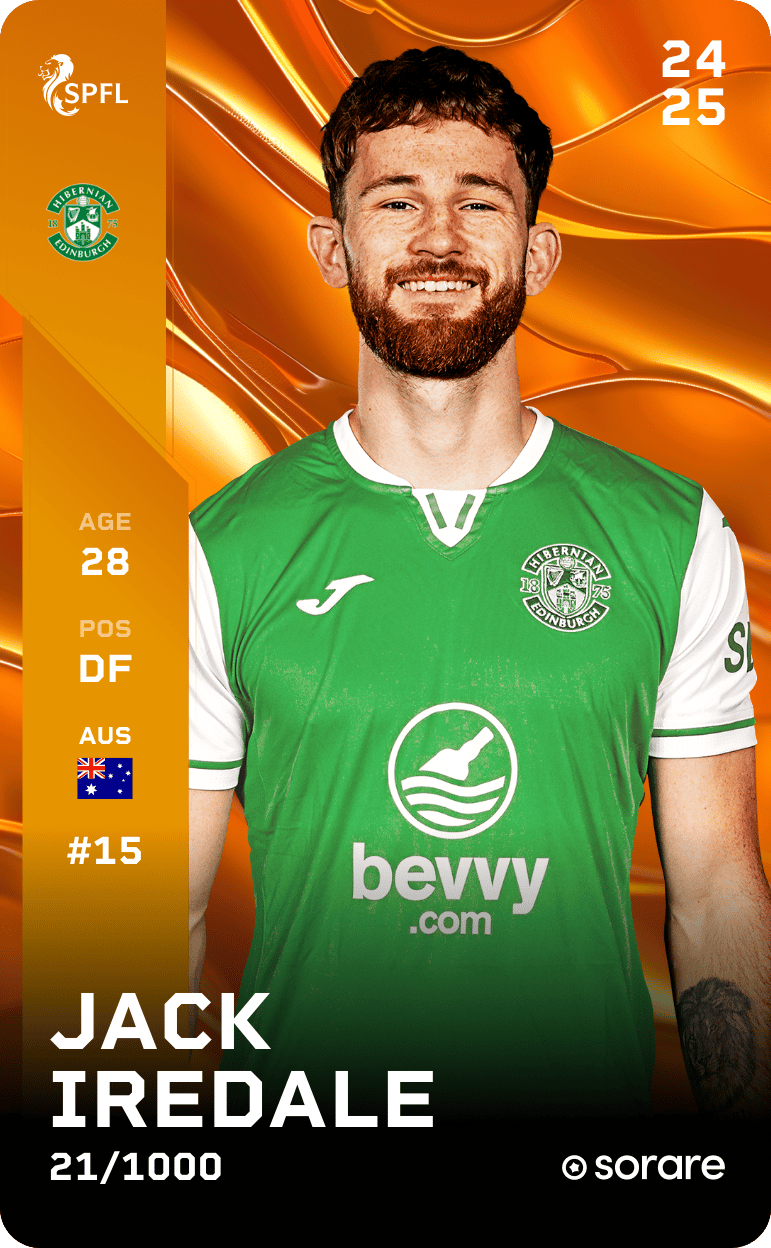 Jack Iredale 2024-25 • Limited 21/1000
