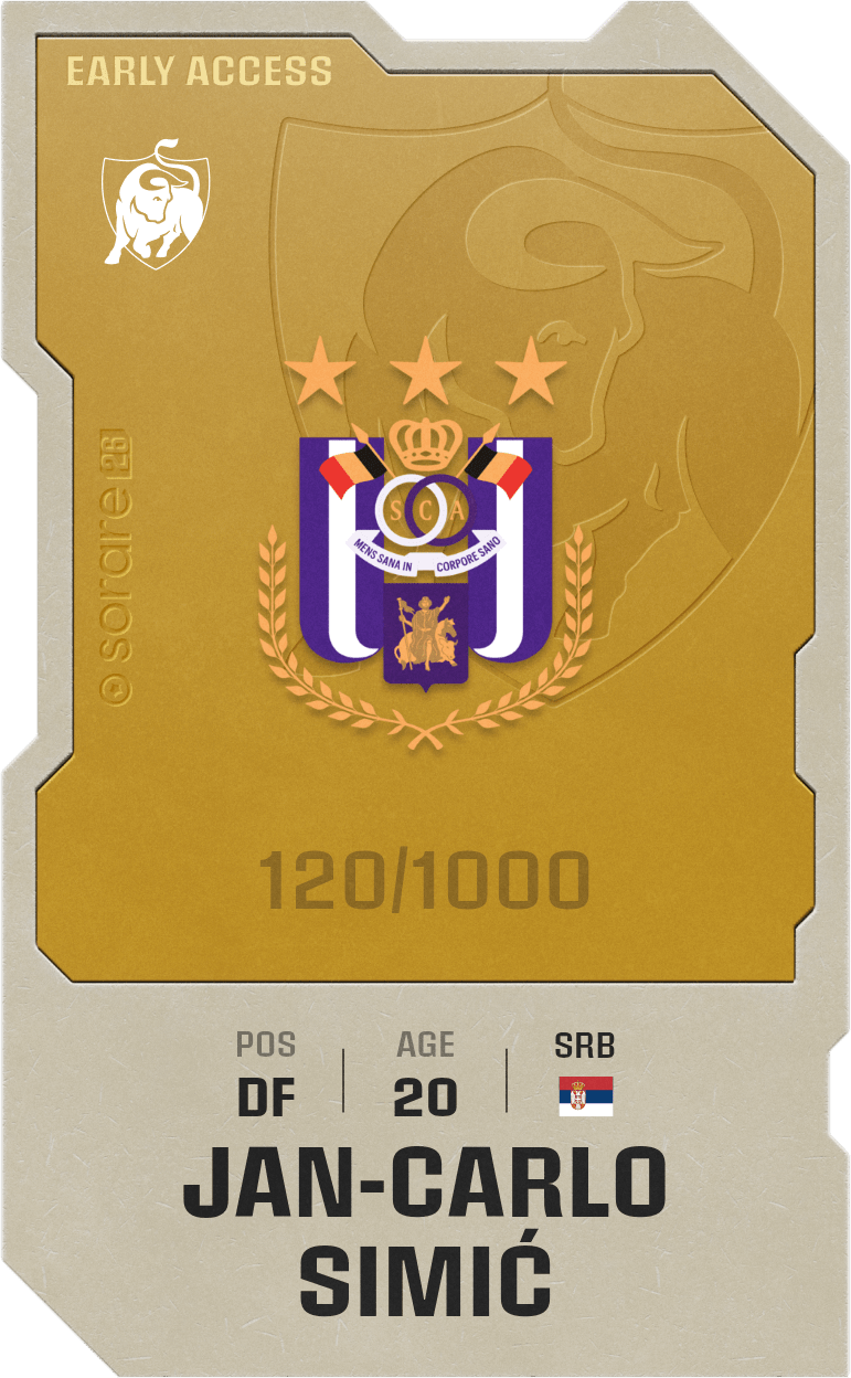 Jan-Carlo Šimić 2025-26 • Limited 120/1000
