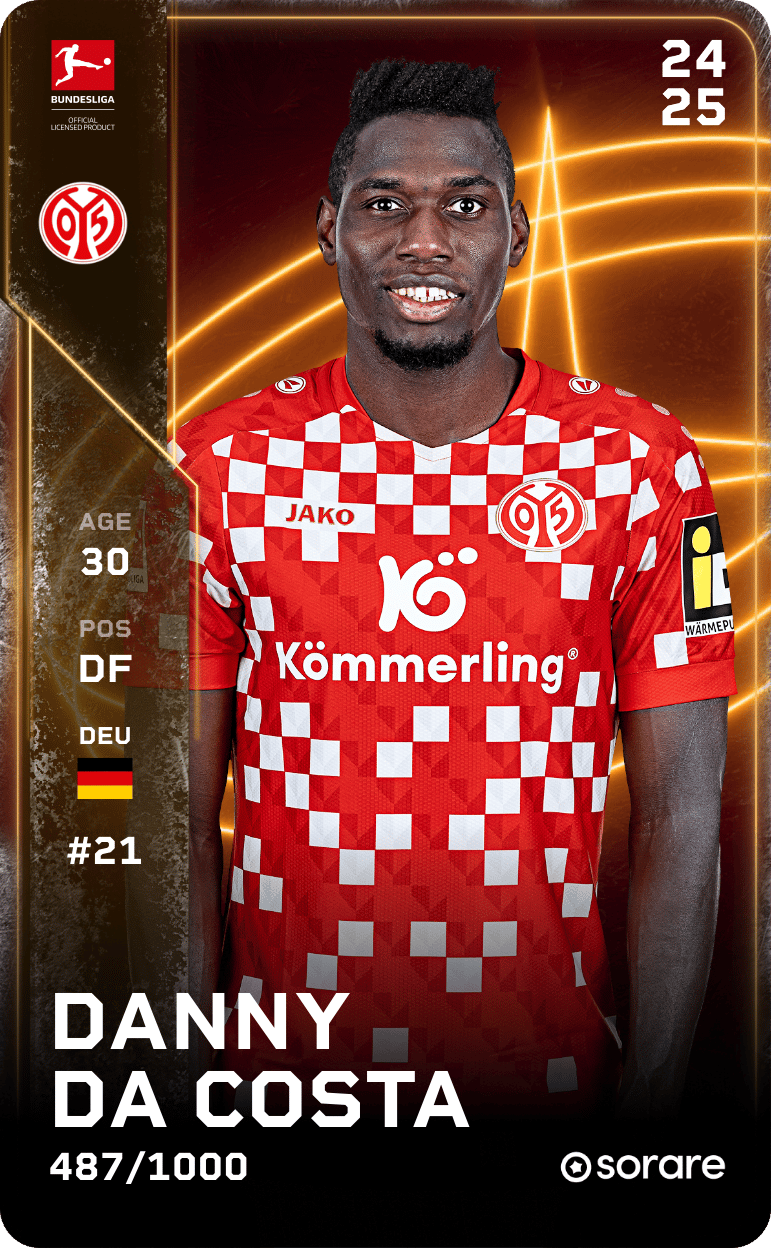 Danny da Costa 2024-25 • Limited 487/1000