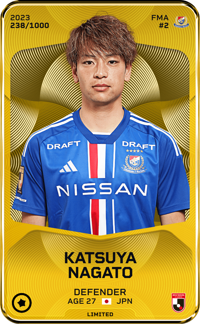 Katsuya Nagato 2023-24 • Limited 238/1000