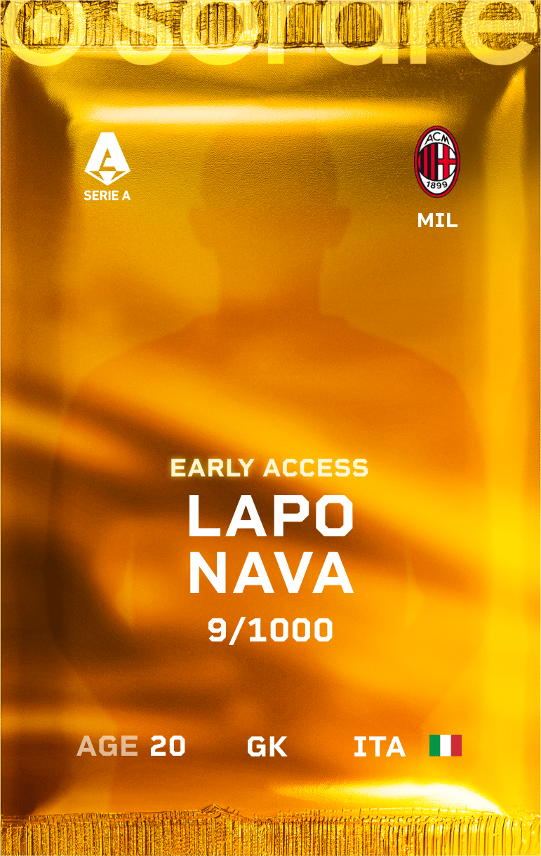 Lapo Nava 2024-25 • Limited 9/1000