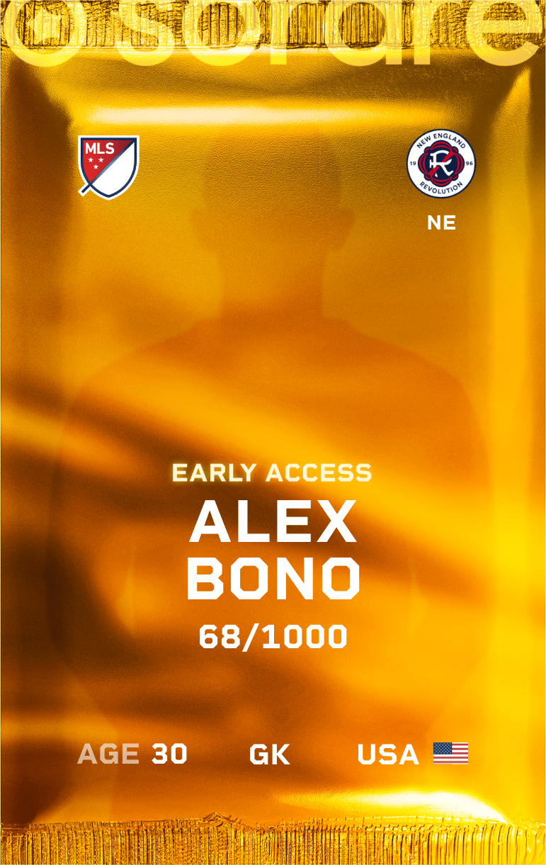 Alex Bono 2025-26 • Limited 68/1000