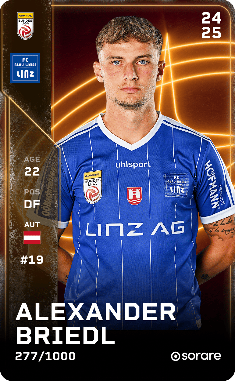 Alexander Briedl 2024-25 • Limited 277/1000