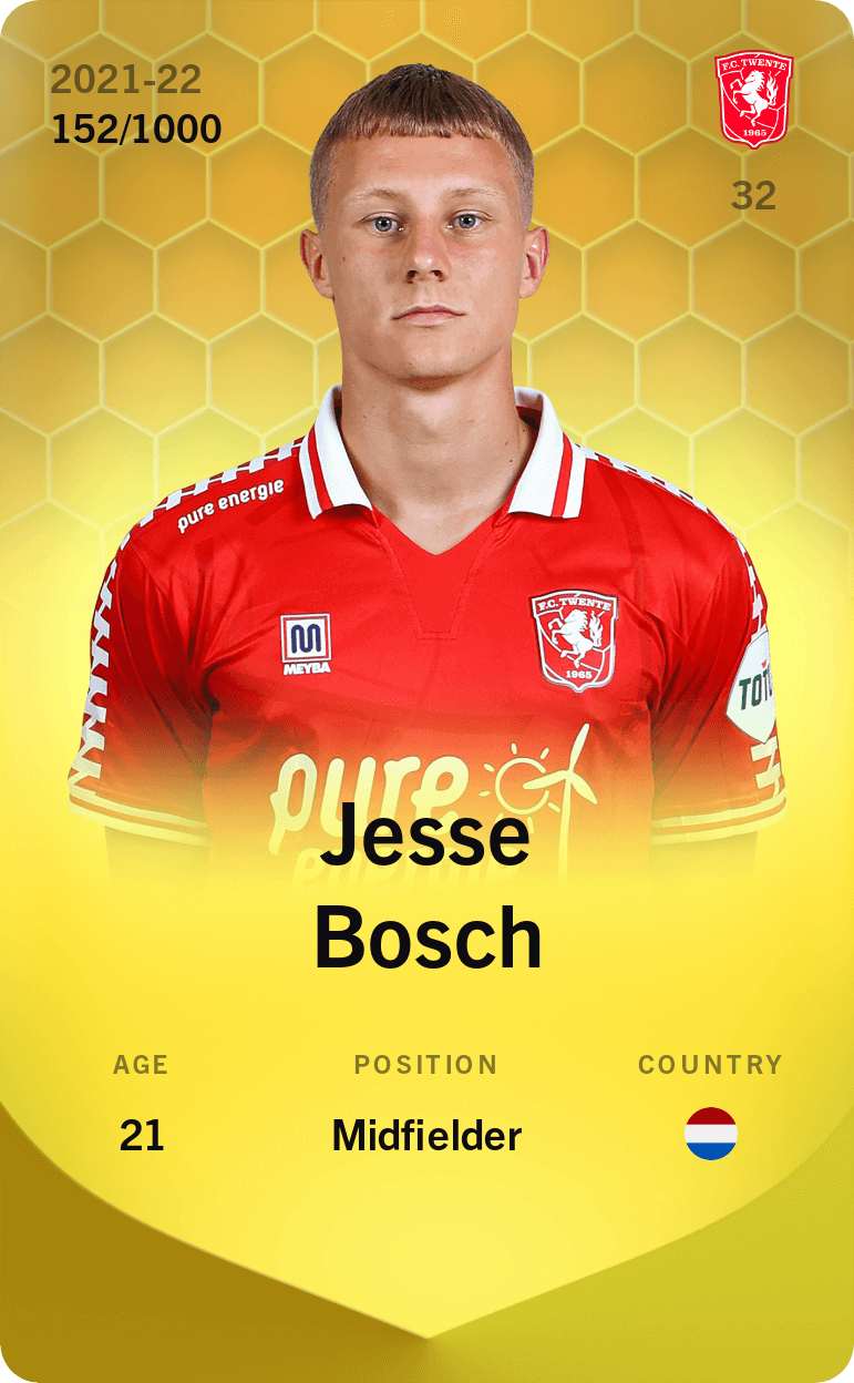 Jesse Bosch 2021-22 • Limited 152/1000