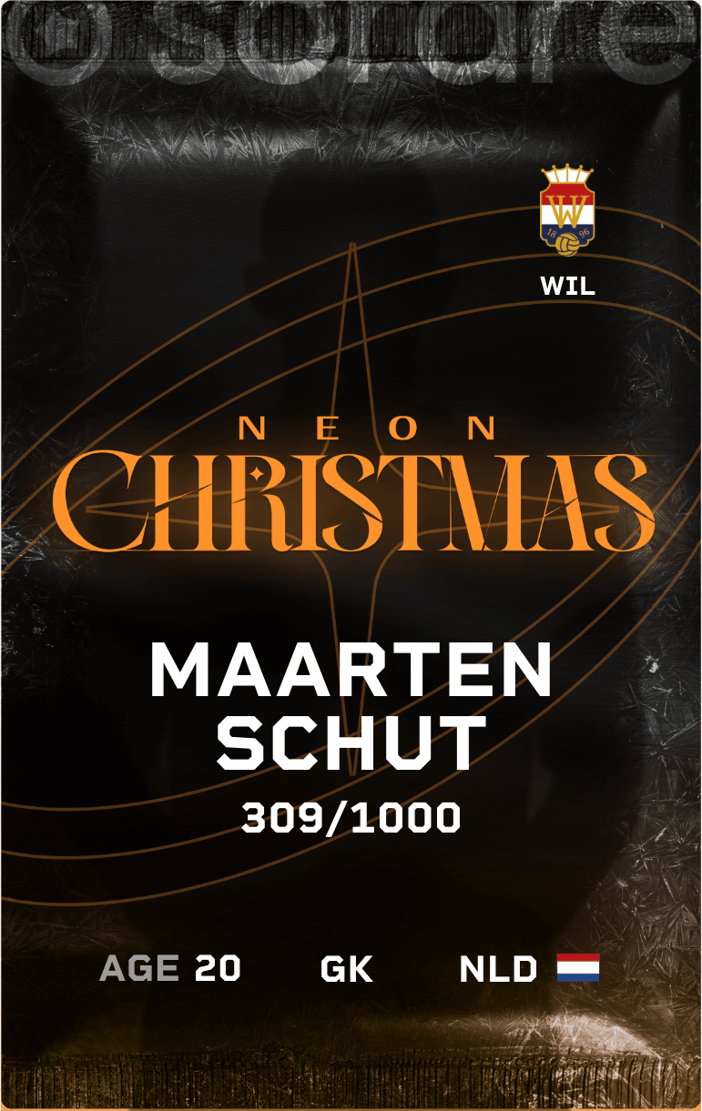 Maarten Schut 2024-25 • Limited 309/1000