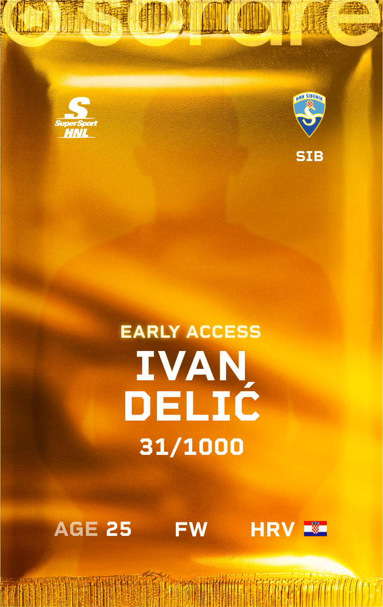 Ivan Delić 2024-25 • Limited 31/1000
