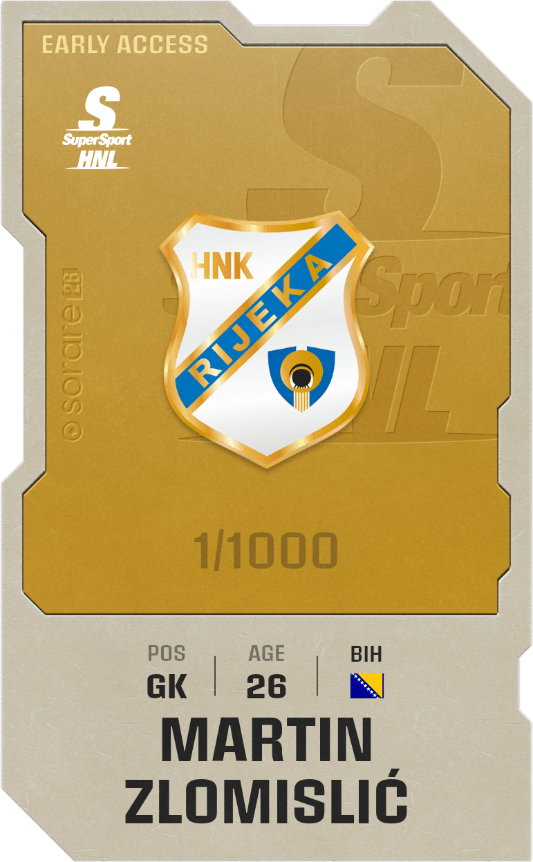 Martin Zlomislić 2025-26 • Limited 1/1000