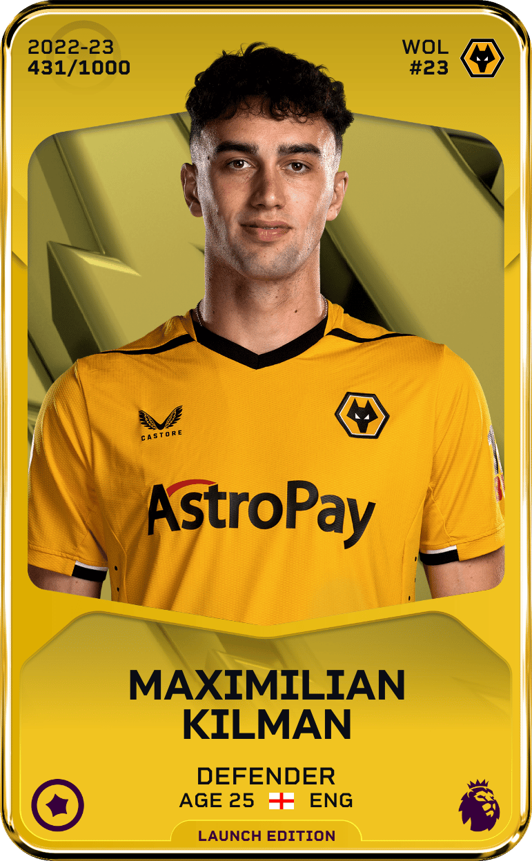 Maximilian Kilman 2022-23 • Limited 431/1000