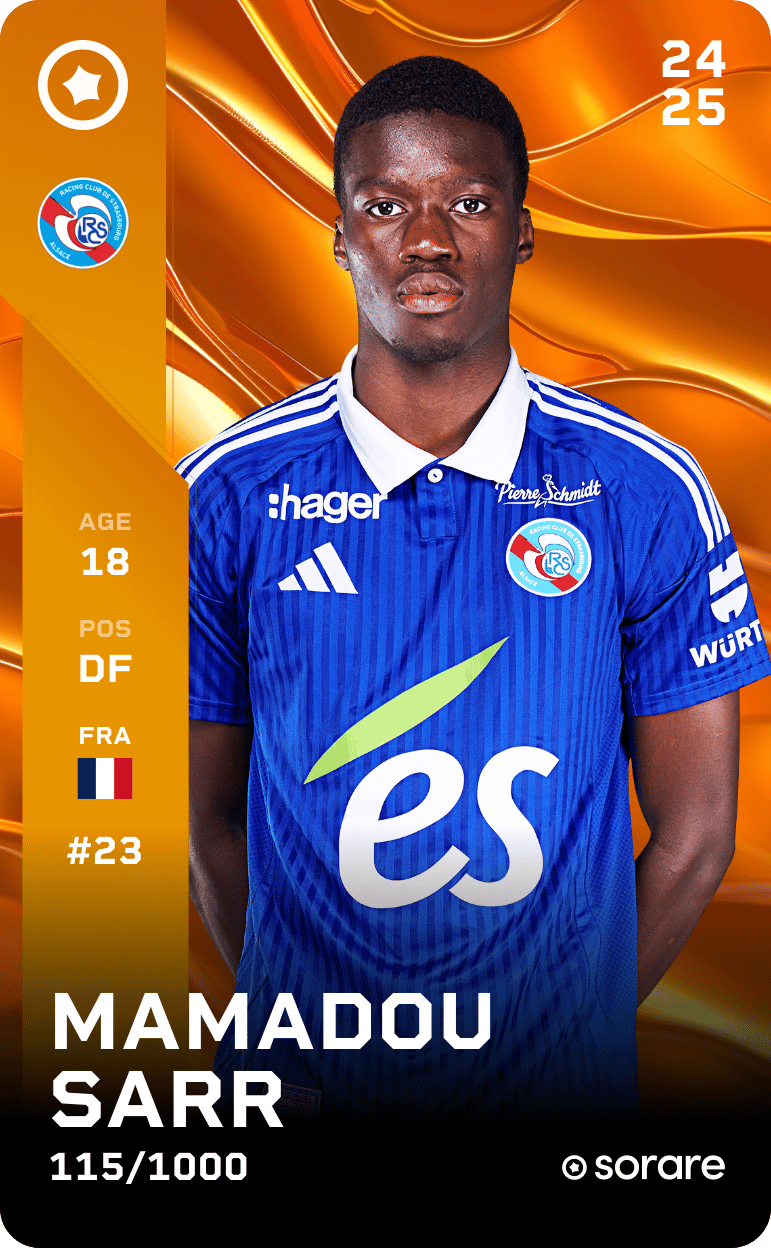 Mamadou Sarr 2024-25 • Limited 115/1000
