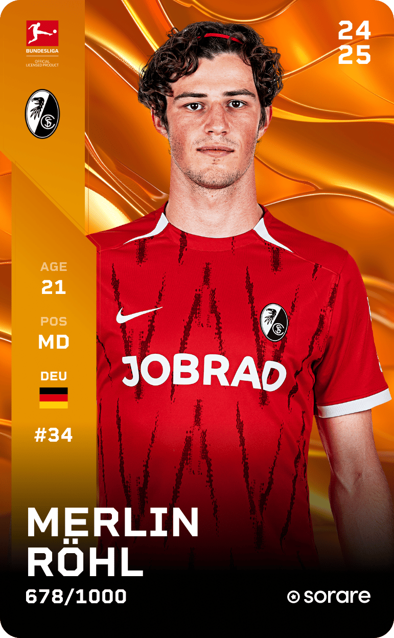 Merlin Röhl 2024-25 • Limited 678/1000