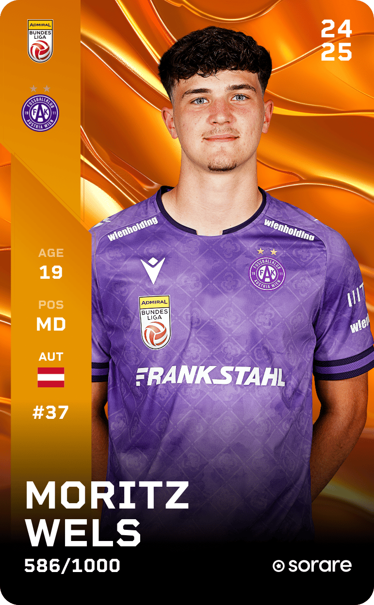 Moritz Wels 2024-25 • Limited 586/1000