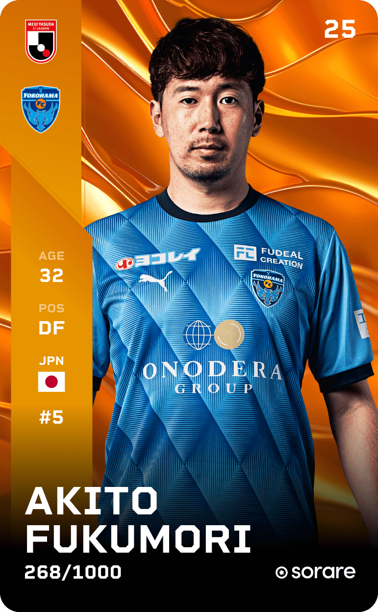 Akito Fukumori 2025-26 • Limited 268/1000