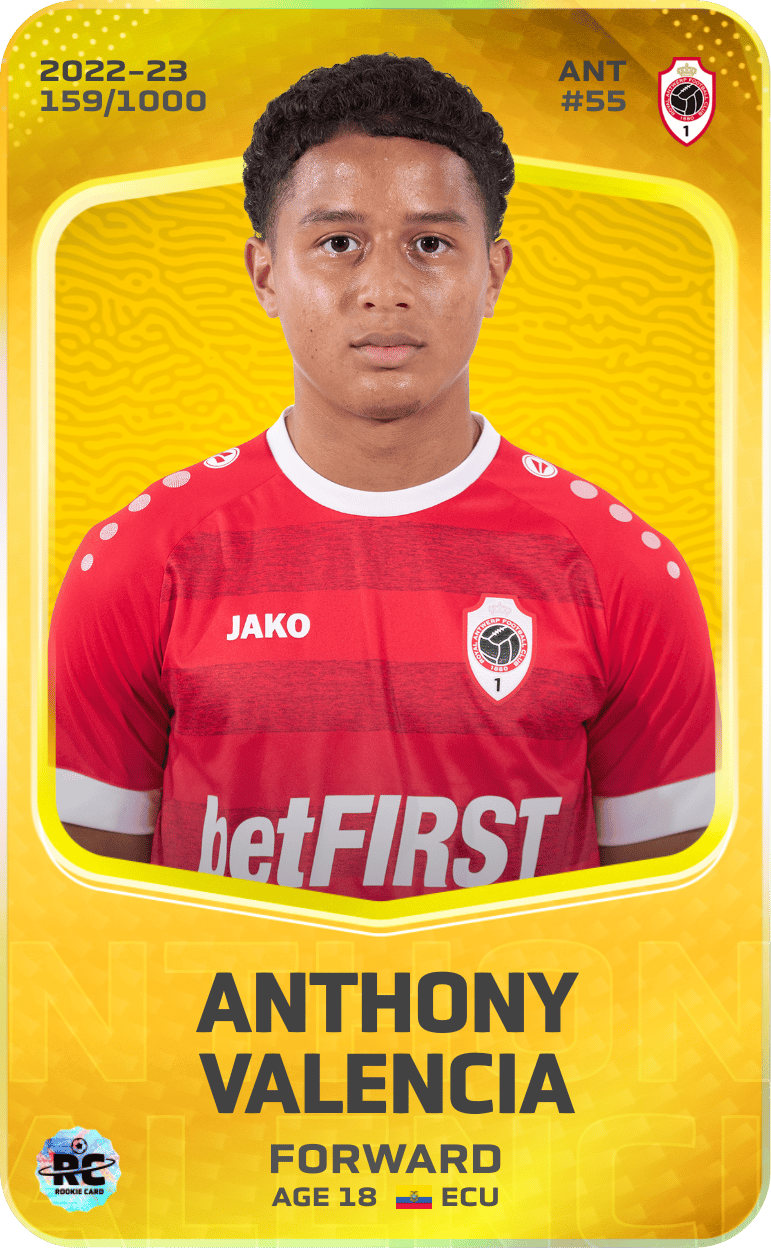 Anthony Valencia 2022-23 • Limited 159/1000