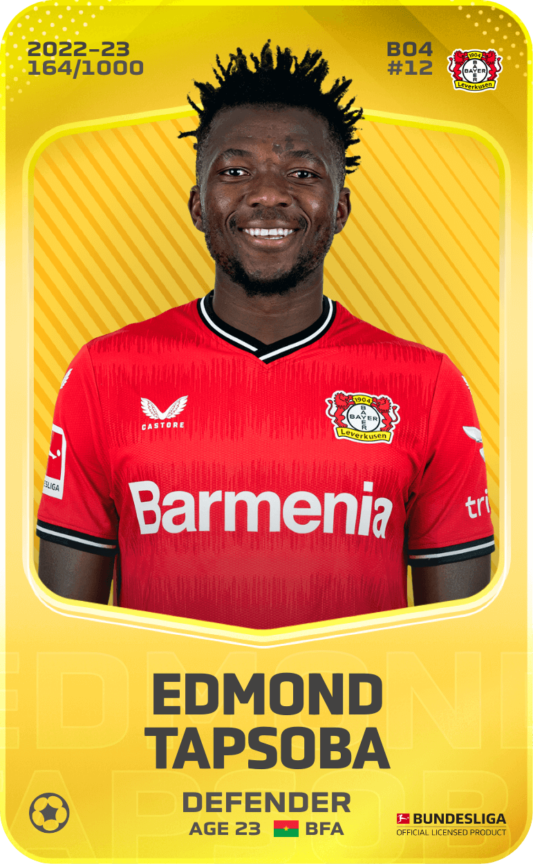 Edmond Tapsoba 2022-23 • Limited 164/1000