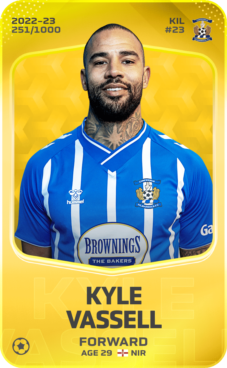 Kyle Vassell 2022-23 • Limited 251/1000