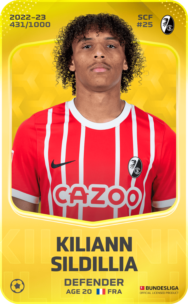 Kiliann Sildillia 2022-23 • Limited 431/1000