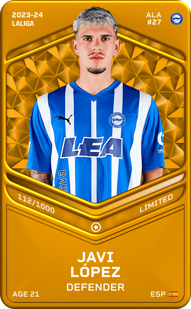 Javi López 2023-24 • Limited 112/1000