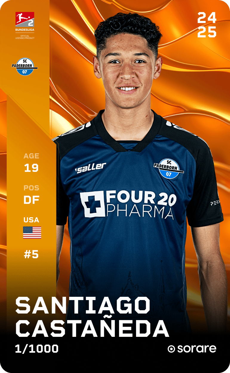 Santiago Castañeda 2024-25 • Limited 1/1000